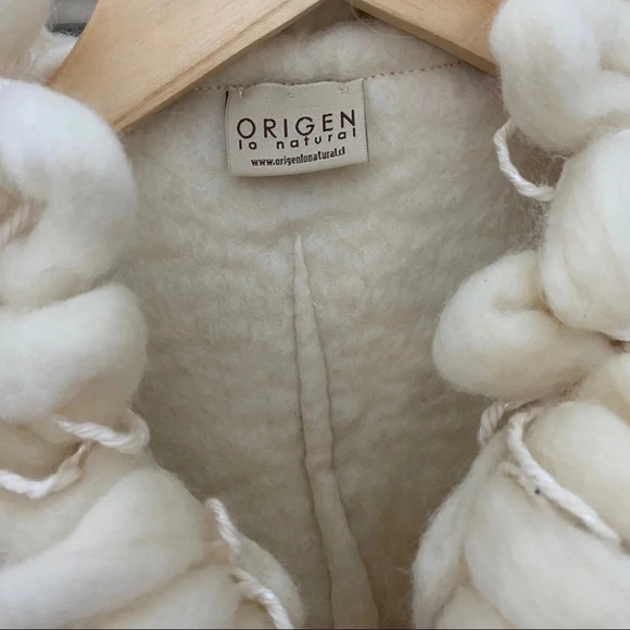 Hand Crafted Nuno Felted Boiled Wool Vest NWT - Picture 9 of 9